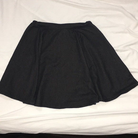 Ambiance Dresses & Skirts - Ambiance Apparel Black Skater Skirt